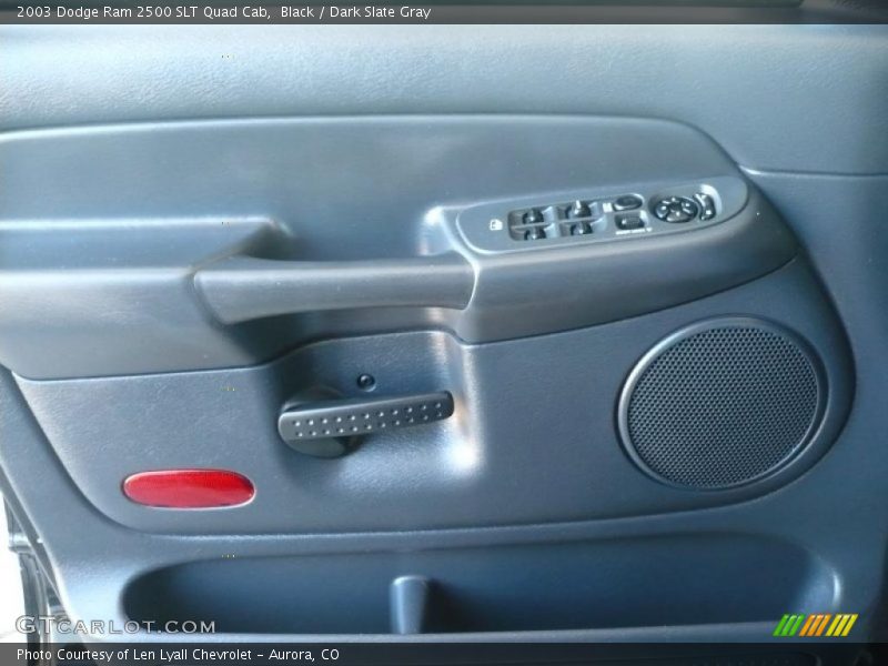 Black / Dark Slate Gray 2003 Dodge Ram 2500 SLT Quad Cab