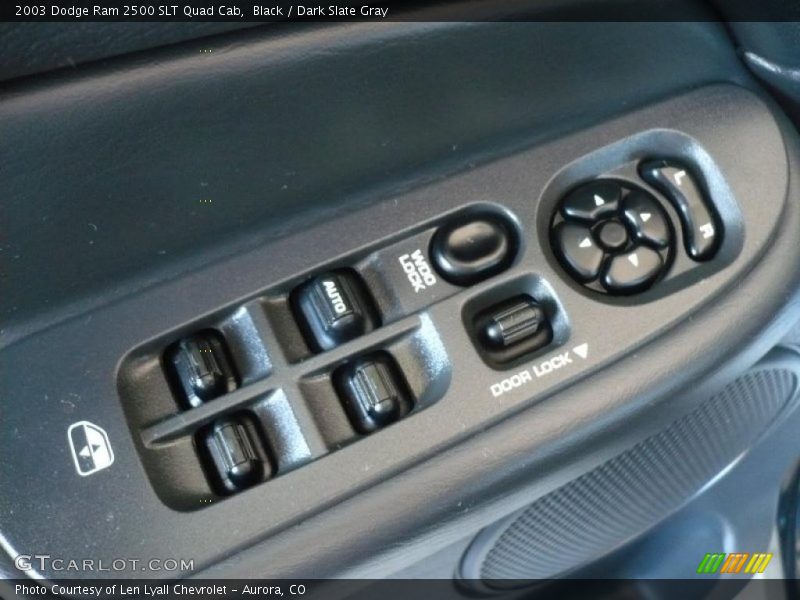 Black / Dark Slate Gray 2003 Dodge Ram 2500 SLT Quad Cab