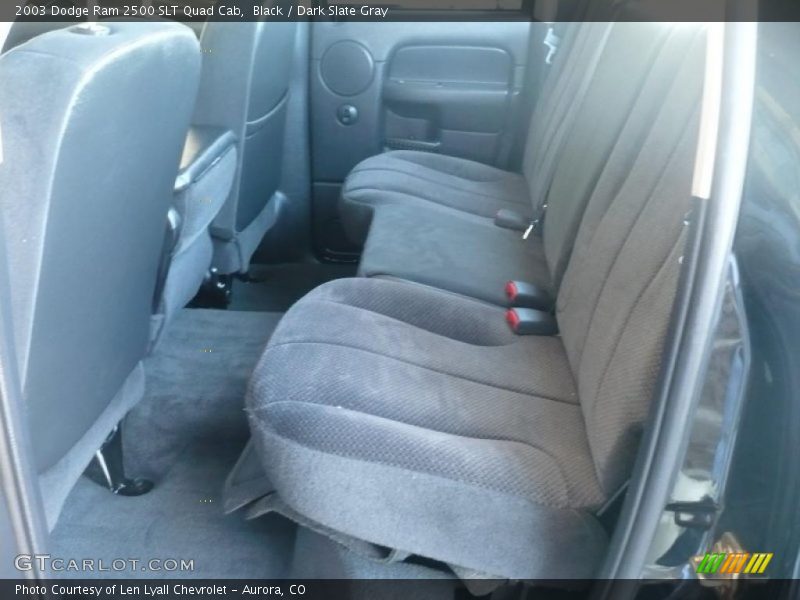Black / Dark Slate Gray 2003 Dodge Ram 2500 SLT Quad Cab