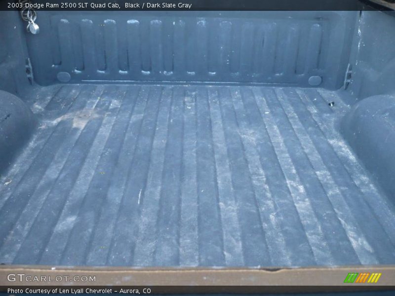 Black / Dark Slate Gray 2003 Dodge Ram 2500 SLT Quad Cab