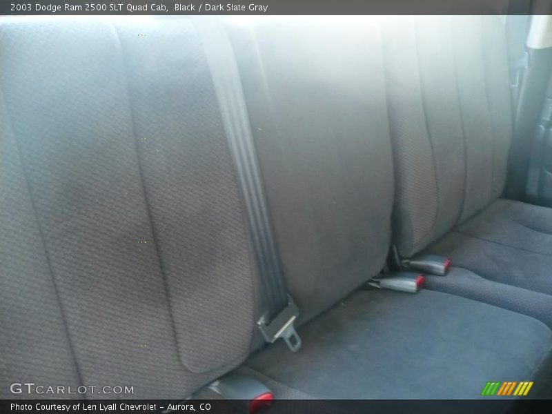 Black / Dark Slate Gray 2003 Dodge Ram 2500 SLT Quad Cab