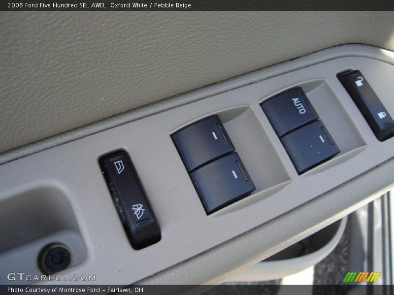 Oxford White / Pebble Beige 2006 Ford Five Hundred SEL AWD