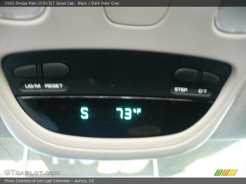 Black / Dark Slate Gray 2003 Dodge Ram 2500 SLT Quad Cab