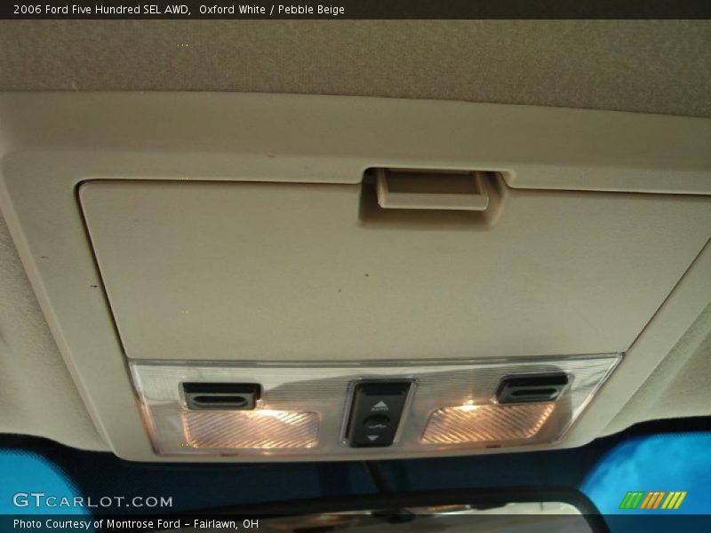 Oxford White / Pebble Beige 2006 Ford Five Hundred SEL AWD
