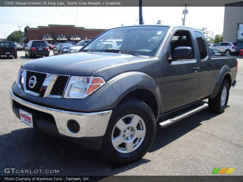 Storm Gray Metallic / Graphite 2005 Nissan Frontier SE King Cab