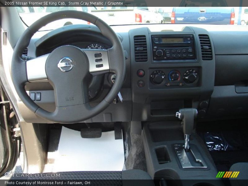 Storm Gray Metallic / Graphite 2005 Nissan Frontier SE King Cab