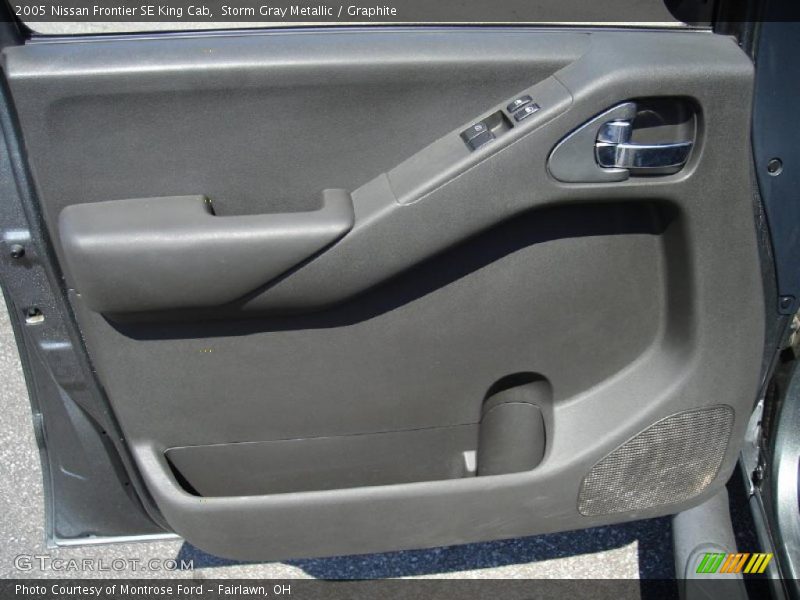 Storm Gray Metallic / Graphite 2005 Nissan Frontier SE King Cab