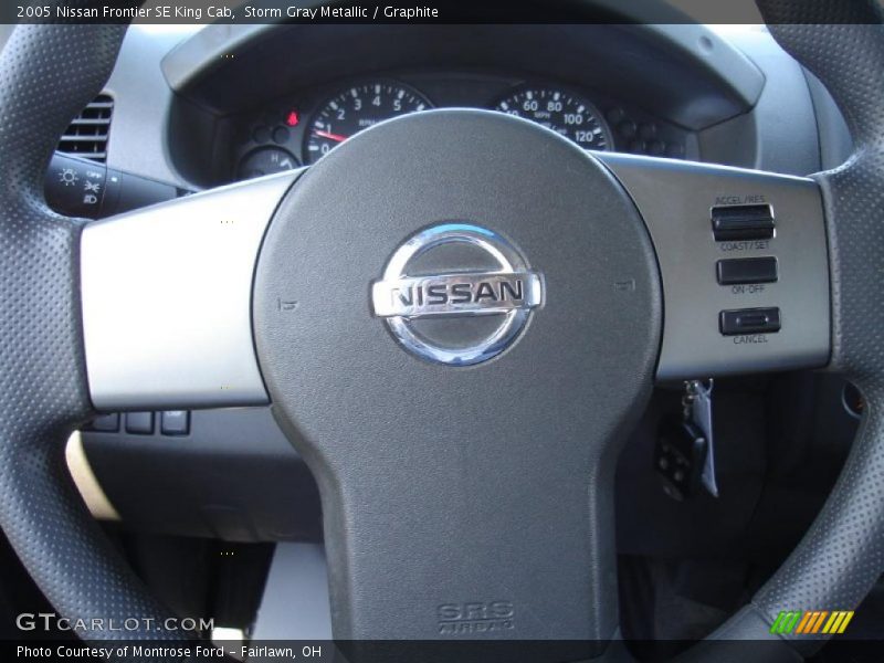 Storm Gray Metallic / Graphite 2005 Nissan Frontier SE King Cab