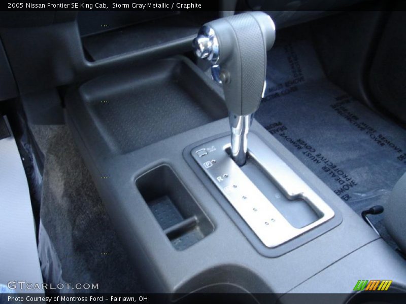 Storm Gray Metallic / Graphite 2005 Nissan Frontier SE King Cab