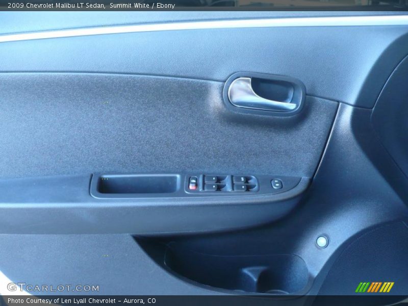 Summit White / Ebony 2009 Chevrolet Malibu LT Sedan