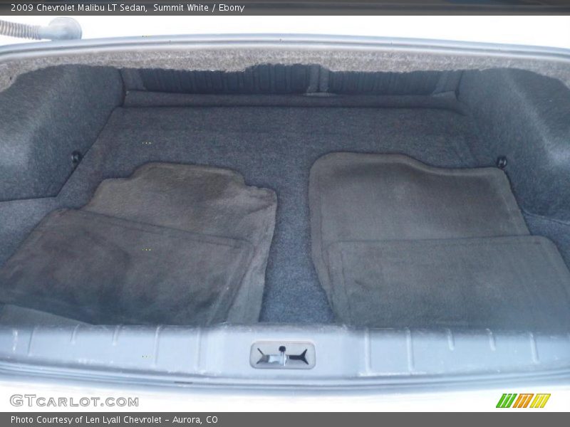 Summit White / Ebony 2009 Chevrolet Malibu LT Sedan