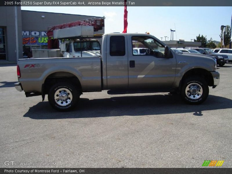 Arizona Beige Metallic / Tan 2005 Ford F250 Super Duty FX4 SuperCab 4x4