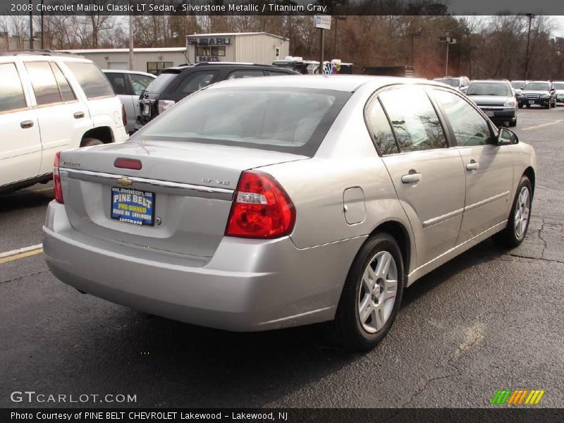 Silverstone Metallic / Titanium Gray 2008 Chevrolet Malibu Classic LT Sedan