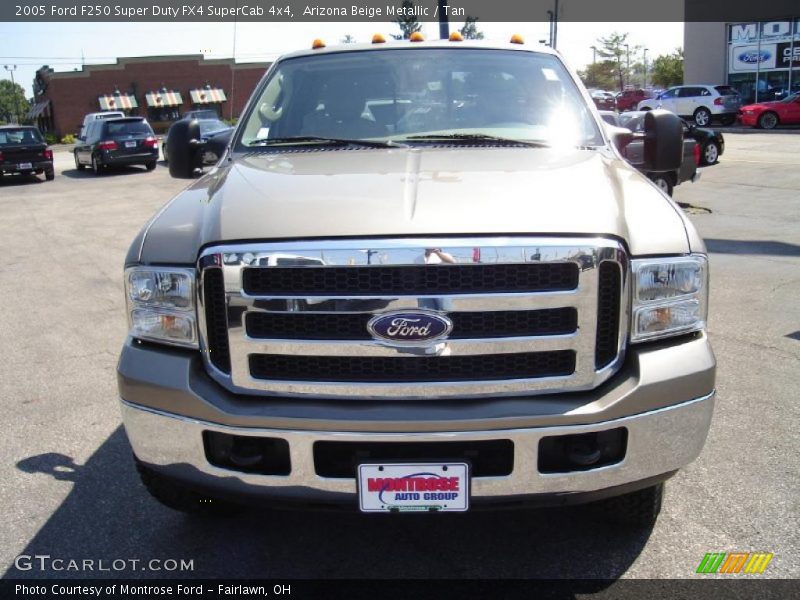 Arizona Beige Metallic / Tan 2005 Ford F250 Super Duty FX4 SuperCab 4x4