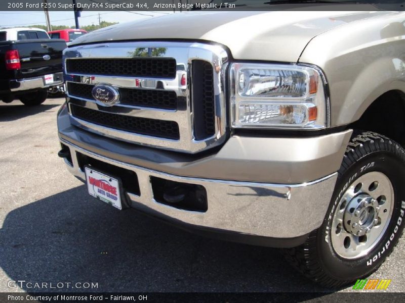 Arizona Beige Metallic / Tan 2005 Ford F250 Super Duty FX4 SuperCab 4x4