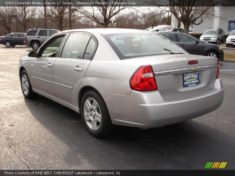 Silverstone Metallic / Titanium Gray 2008 Chevrolet Malibu Classic LT Sedan