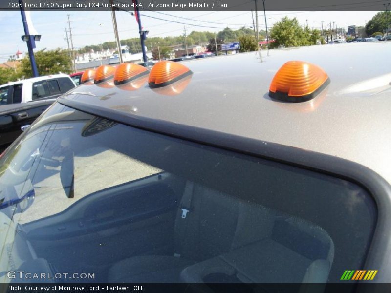 Arizona Beige Metallic / Tan 2005 Ford F250 Super Duty FX4 SuperCab 4x4