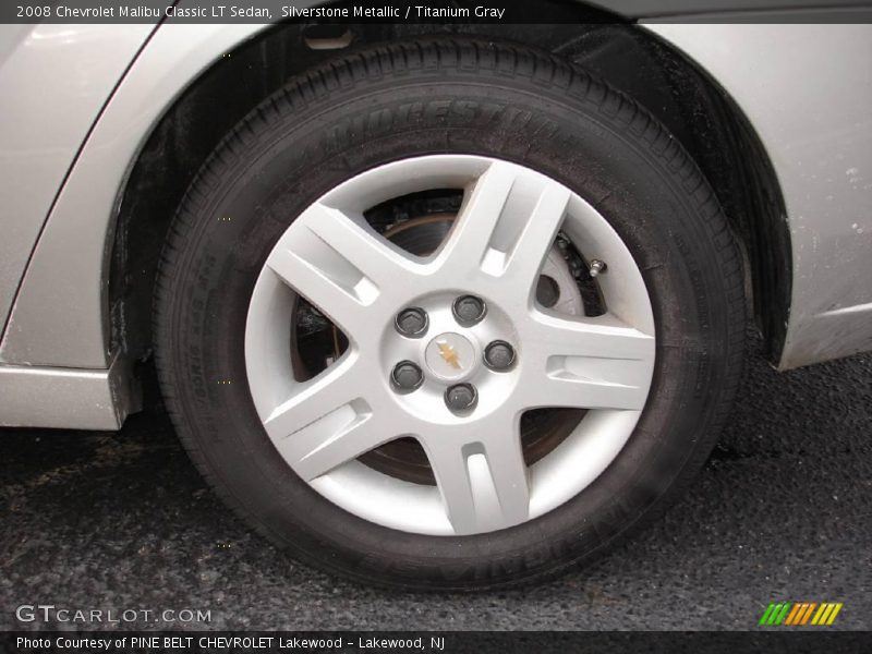 Silverstone Metallic / Titanium Gray 2008 Chevrolet Malibu Classic LT Sedan