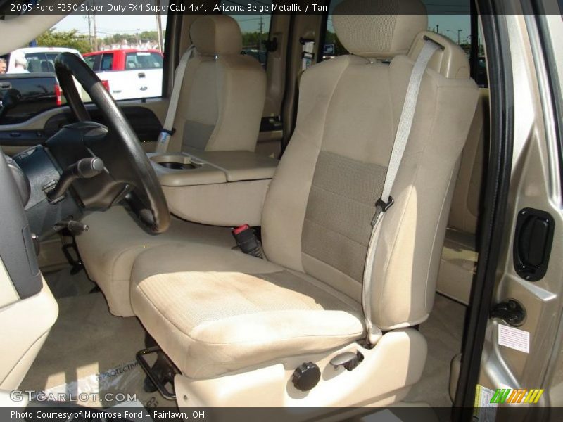 Arizona Beige Metallic / Tan 2005 Ford F250 Super Duty FX4 SuperCab 4x4