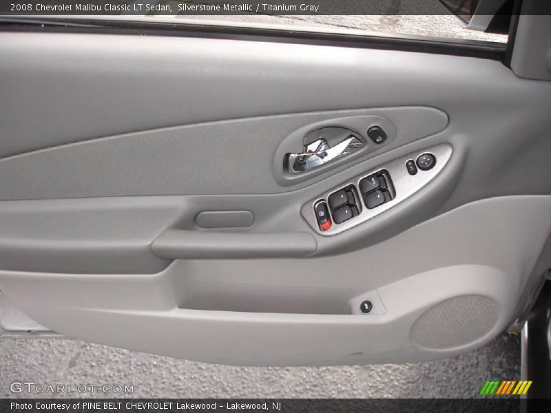 Silverstone Metallic / Titanium Gray 2008 Chevrolet Malibu Classic LT Sedan