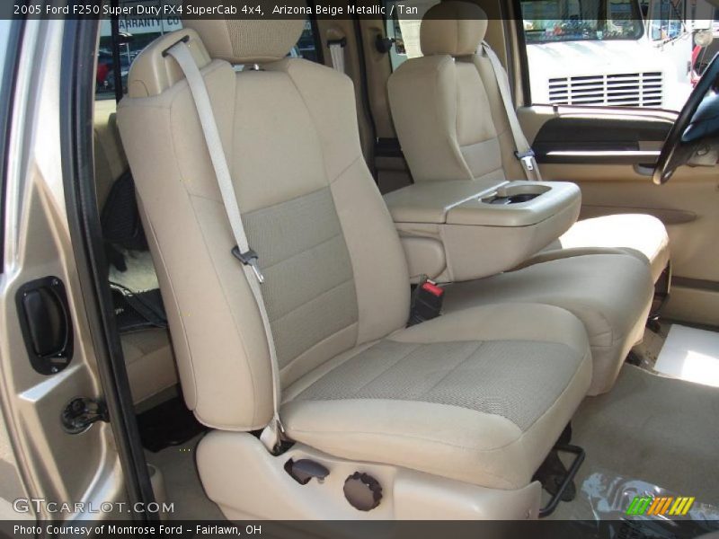 Arizona Beige Metallic / Tan 2005 Ford F250 Super Duty FX4 SuperCab 4x4
