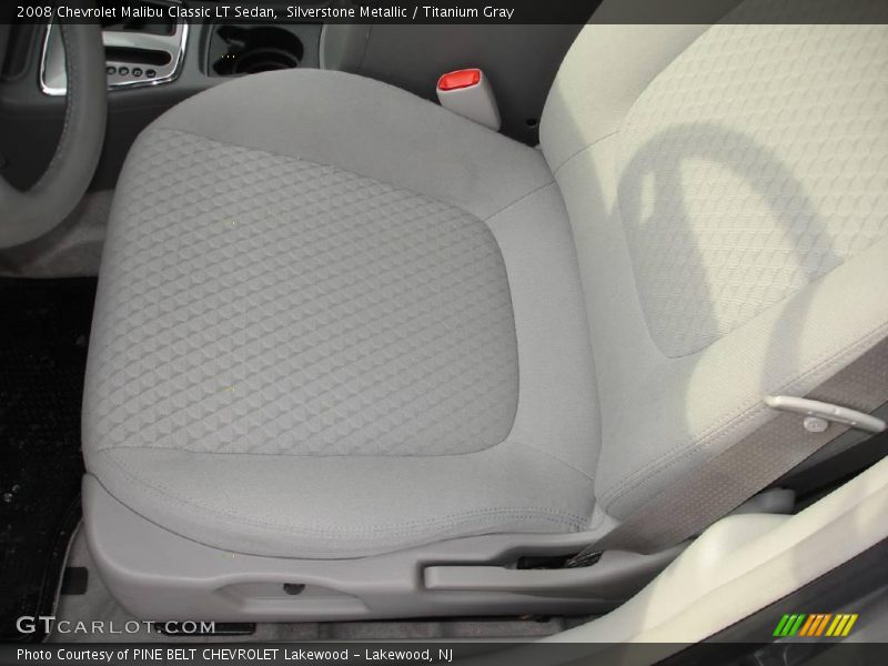 Silverstone Metallic / Titanium Gray 2008 Chevrolet Malibu Classic LT Sedan