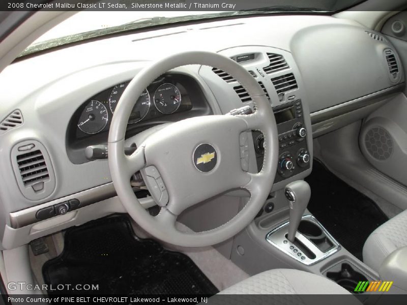 Silverstone Metallic / Titanium Gray 2008 Chevrolet Malibu Classic LT Sedan