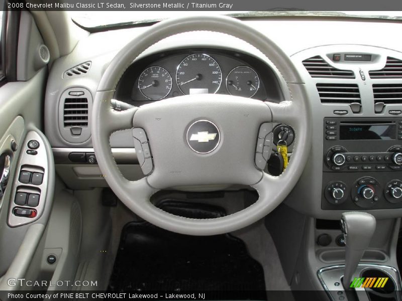 Silverstone Metallic / Titanium Gray 2008 Chevrolet Malibu Classic LT Sedan