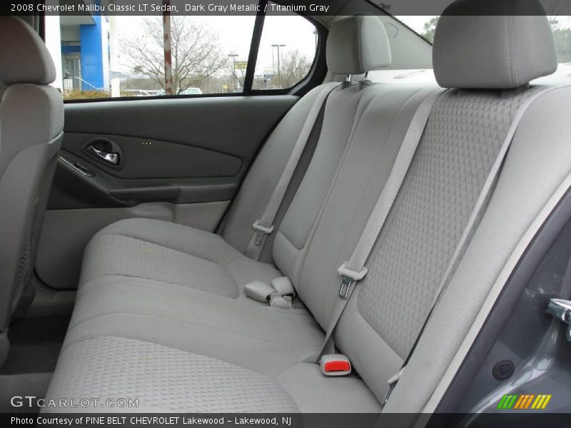 Dark Gray Metallic / Titanium Gray 2008 Chevrolet Malibu Classic LT Sedan