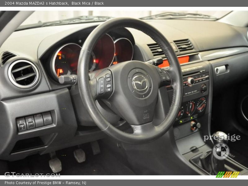Black Mica / Black 2004 Mazda MAZDA3 s Hatchback