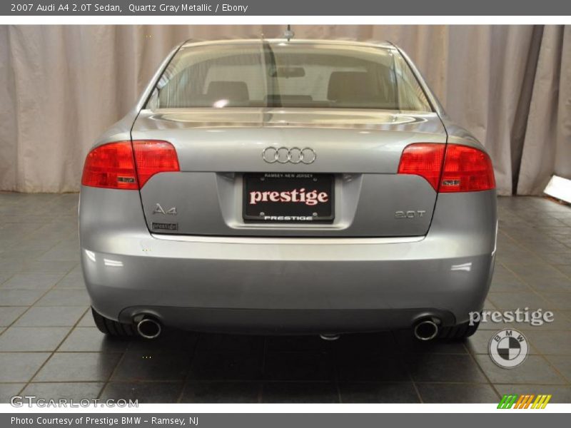 Quartz Gray Metallic / Ebony 2007 Audi A4 2.0T Sedan