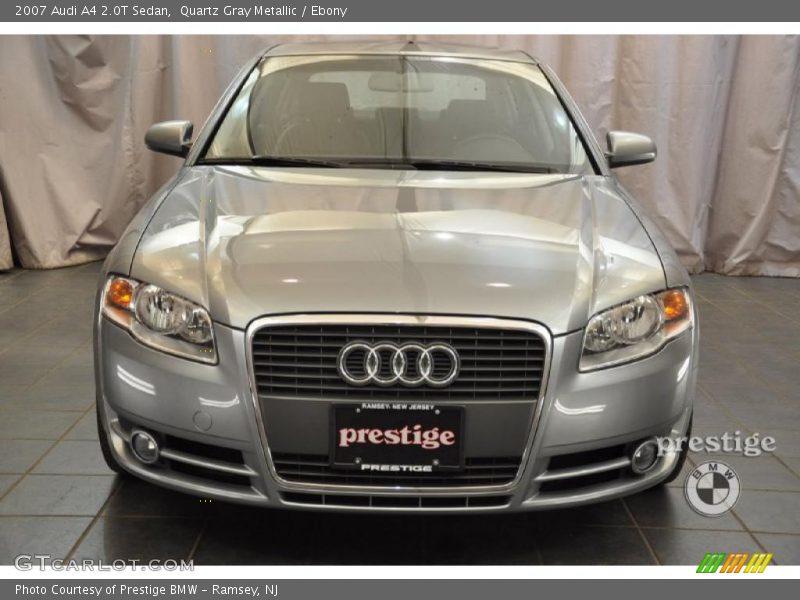 Quartz Gray Metallic / Ebony 2007 Audi A4 2.0T Sedan