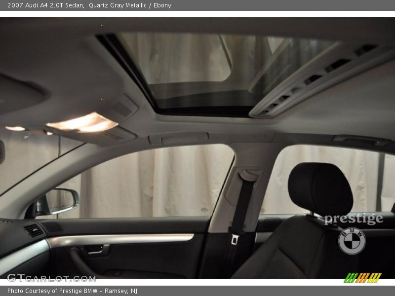 Quartz Gray Metallic / Ebony 2007 Audi A4 2.0T Sedan