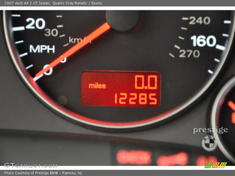 Quartz Gray Metallic / Ebony 2007 Audi A4 2.0T Sedan
