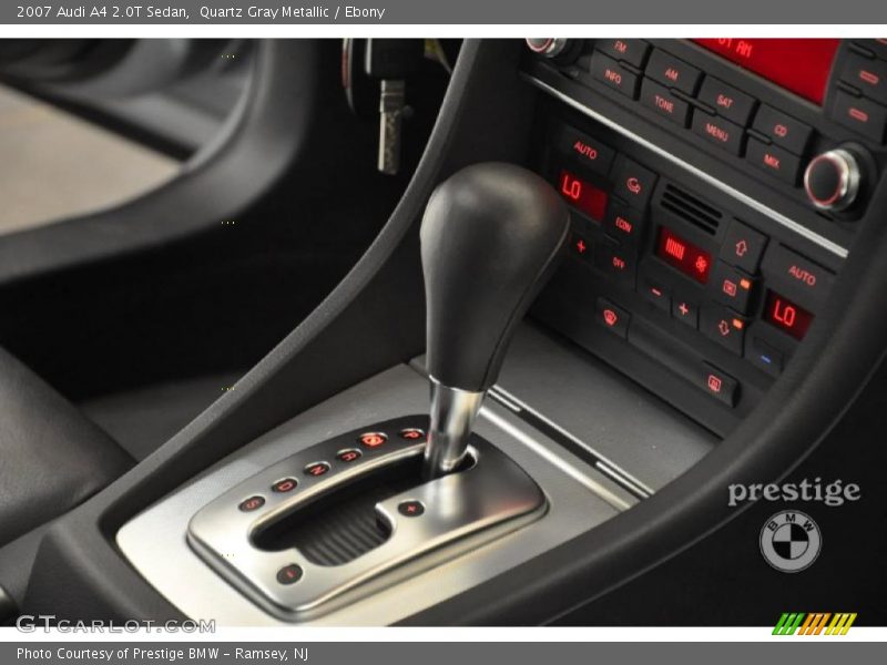 Quartz Gray Metallic / Ebony 2007 Audi A4 2.0T Sedan