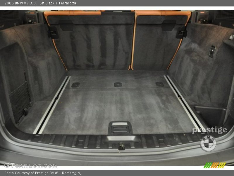Jet Black / Terracotta 2006 BMW X3 3.0i