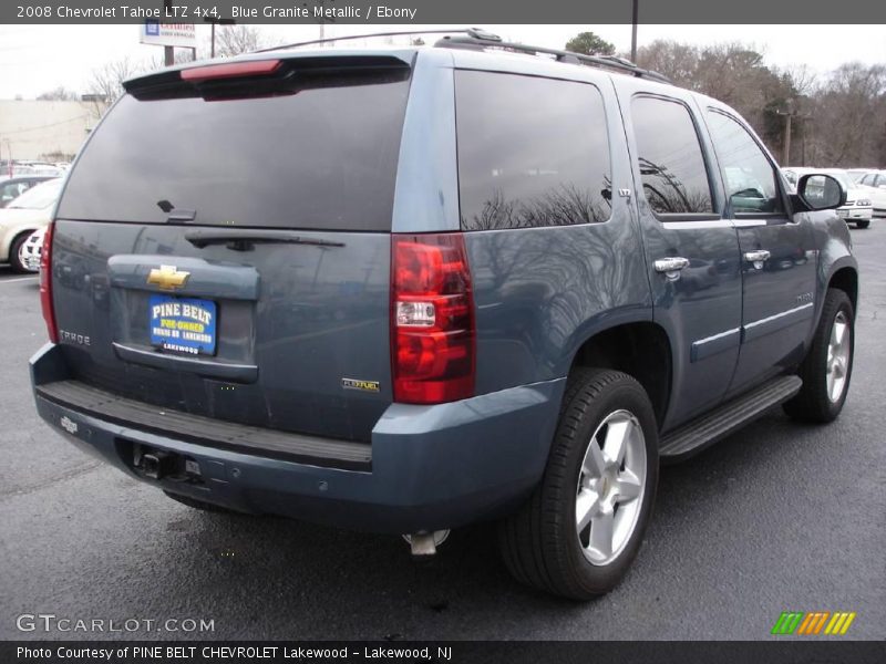 Blue Granite Metallic / Ebony 2008 Chevrolet Tahoe LTZ 4x4