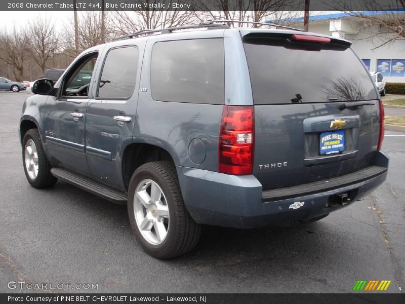 Blue Granite Metallic / Ebony 2008 Chevrolet Tahoe LTZ 4x4
