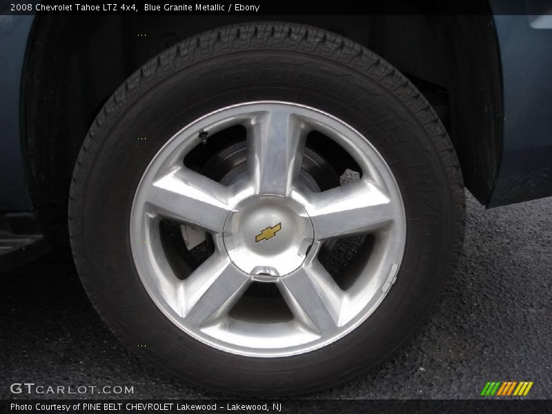 Blue Granite Metallic / Ebony 2008 Chevrolet Tahoe LTZ 4x4
