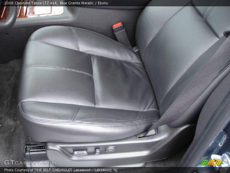 Blue Granite Metallic / Ebony 2008 Chevrolet Tahoe LTZ 4x4