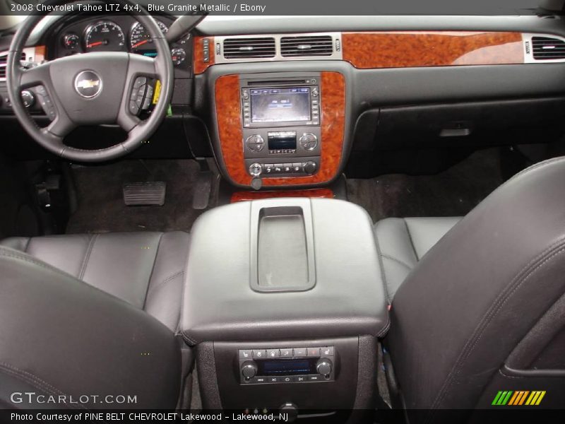 Blue Granite Metallic / Ebony 2008 Chevrolet Tahoe LTZ 4x4