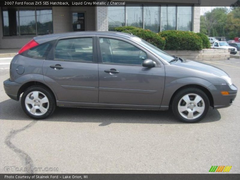 Liquid Grey Metallic / Charcoal 2007 Ford Focus ZX5 SES Hatchback