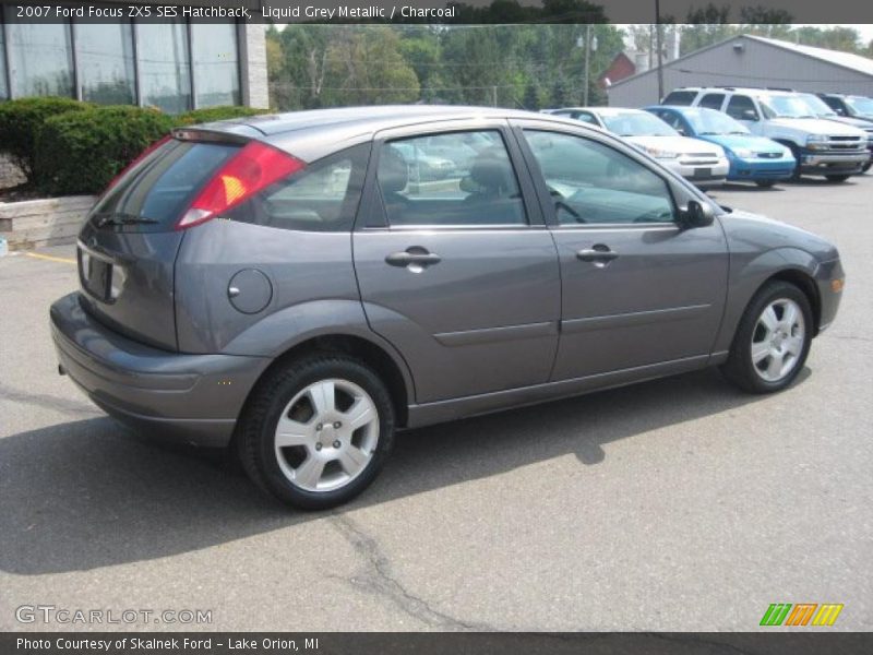 Liquid Grey Metallic / Charcoal 2007 Ford Focus ZX5 SES Hatchback