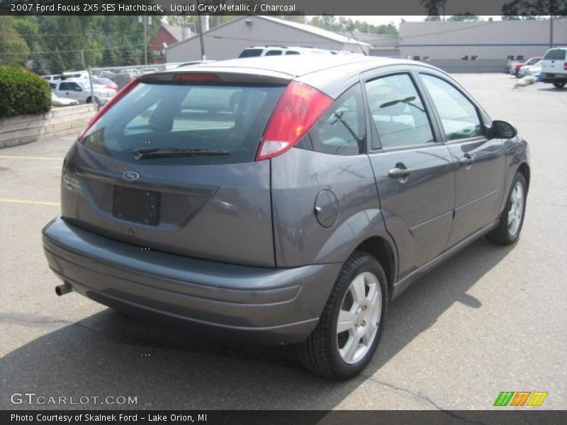 Liquid Grey Metallic / Charcoal 2007 Ford Focus ZX5 SES Hatchback