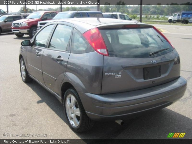 Liquid Grey Metallic / Charcoal 2007 Ford Focus ZX5 SES Hatchback