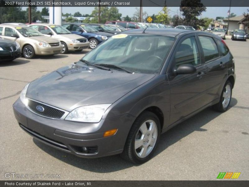 Liquid Grey Metallic / Charcoal 2007 Ford Focus ZX5 SES Hatchback