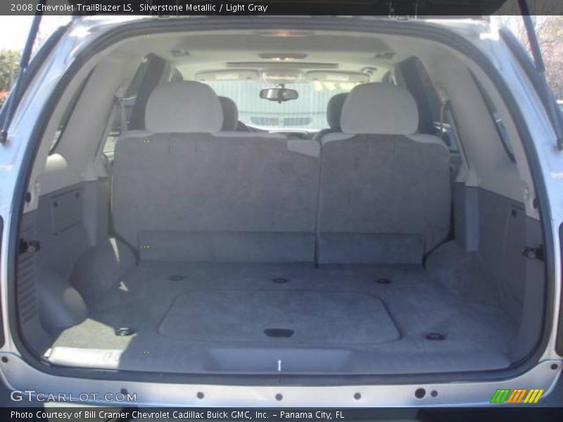 Silverstone Metallic / Light Gray 2008 Chevrolet TrailBlazer LS
