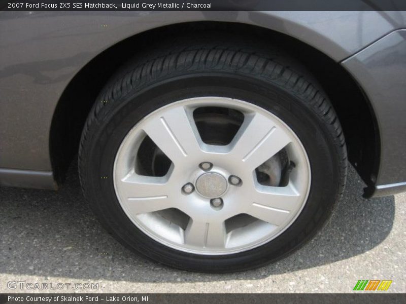 Liquid Grey Metallic / Charcoal 2007 Ford Focus ZX5 SES Hatchback