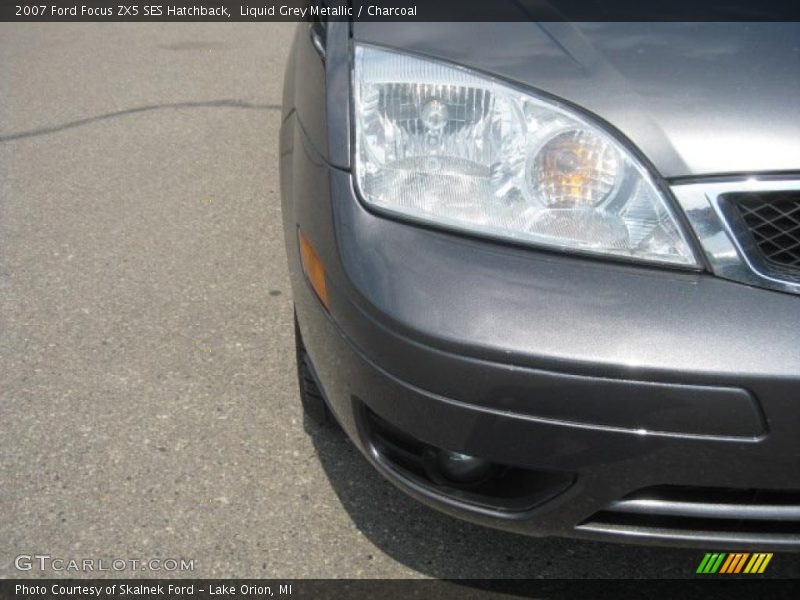 Liquid Grey Metallic / Charcoal 2007 Ford Focus ZX5 SES Hatchback