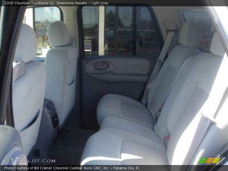 Silverstone Metallic / Light Gray 2008 Chevrolet TrailBlazer LS